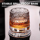 Unikt roterande dricksglas | ✨ Visuellt spektakulärt | 🎁 Perfekt present till whiskyälskare 🥃