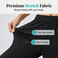 ⏳50 % rabatt under en begränsad tid⏰Snabborkande, stretchiga capribyxor för damer i ledig stil👖