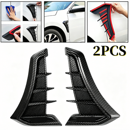 🏎️ 50% RABATT NU!🔥 Bilsidodekaler för Skärmventiler – Sportig Design & Repskydd – Universell TPU Dekorativ Trim ✨