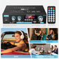 2-kanals 600 W mini-hifi-förstärkare med digital Bluetooth-ljud och FM-radio