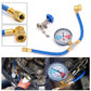 🔧 50% RABATT NU! ❄️ R134a AC köldmedium påfyllningsslang med mätare – Läcksäker & kompatibel med bilar, lastbilar eller hem-AC – Säker DIY-påfyllning för kylsystem 🚗