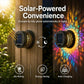 🌞 50% RABATT NU! 🌀 Solcellsdrivet mandalaljus – fantastisk mönsterprojektion, 2-i-1 golv- och väggdesign & IP65 vattentät automatisk på/av 🌿