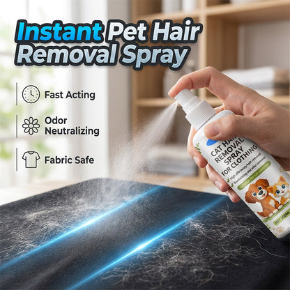 Borttagningsspray för husdjurhår på tyger och kläder