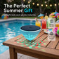 🌊🌞Sommarrea - 50% rabatt!! 🌟Soldriven flytande poollampa med fiskformad projektor