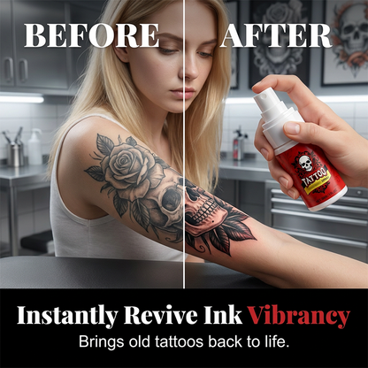 🌸 50% RABATT 💦 Lyxig tattoo fuktspray ✨ ger näring, lugnar huden & bevarar färgerna längre 💎