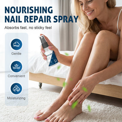 💅 Närande nagelreparationsspray – Stärker & lagar spröda naglar | SPARA 50% idag!