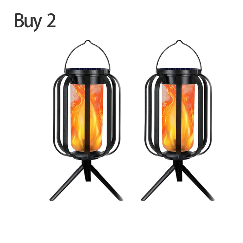 Solcellsdriven Fladdrande Flamlykta