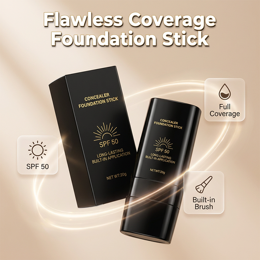 Solskyddande concealer- och foundationsticka
