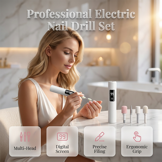 Professionell elektrisk nagelpolerare