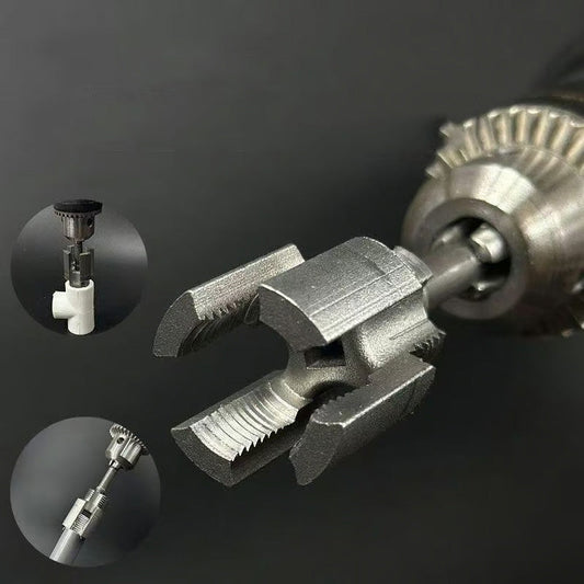 🔧 50% RABATT NU! Gängverktyg för PVC-rör – skär både inre och yttre gängor – passar 1/2" och 3/4" – för borrmaskin 🛠️💧