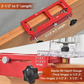 🔧 50 % RABATT NU! 📐 Justerbart gångjärnsfräsverktyg – komplett kit – 6061 aluminium, justerbar längd & djup – perfekt för proffs och DIY 🚪