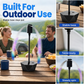 USB-laddningsbar utdragbar utomhusflugskrämsfläkt