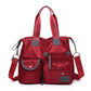 👜Stor vattentät tygväska för kvinnor – rymlig, tre bärsätt & smart fickorganisation – perfekt för jobb, resor & vardag 🧳✨