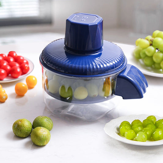 🔥 50 % RABATT! Elektrisk grönsaks- & fruktskalare – snabb och enkel skalning med 6 knivar 🍎🥕