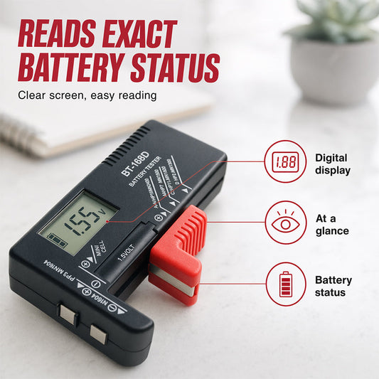 Universell digital batteritestare