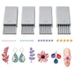3D-utskriven mini lera bollmakare set