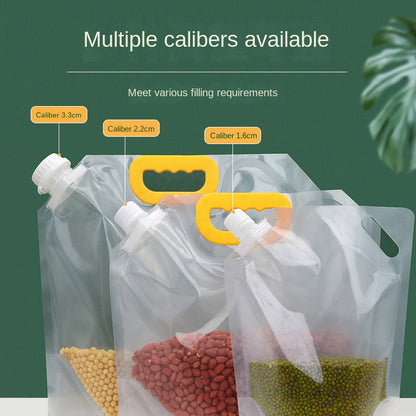 🥫 TIDSBEGRÄNSAT 50 % RABATT! 🥣 Förvaringspåse för flingor med stor kapacitet – lufttät förslutning, insektssäker, livsmedelssäker ✨