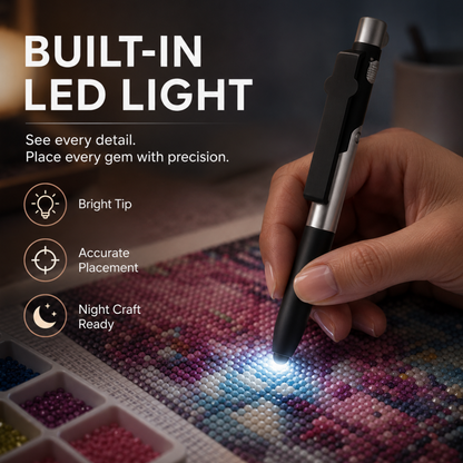 Bärbar LED-pärlpenna