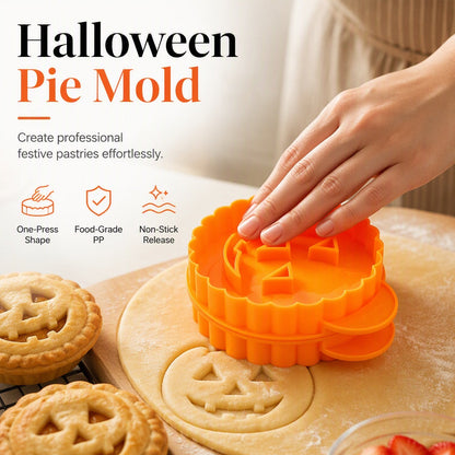 🎃 Halloween‑specialerbjudande! 🔥 Du måste ha den här bakformen! 🍰 Halloween handhållen pajpressform