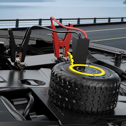 🔋 50 % RABATT NU! 💨 2-i-1: Starthjälp + däckpump – kraftfull, kompakt & pålitlig bärbar kompressor – perfekt för nödsituationer på vägen 🛠️