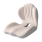 Ergonomisk memoryskum sittdyna med ryggstöd
