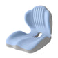 Ergonomisk memoryskum sittdyna med ryggstöd