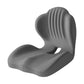 Ergonomisk memoryskum sittdyna med ryggstöd