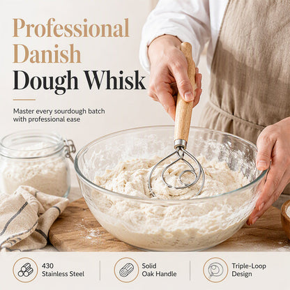 Rostfri dansk degvisp