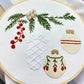 ⏳ 50 % rabatt under en begränsad tid ⏰ Broderikit med jultema 🎅