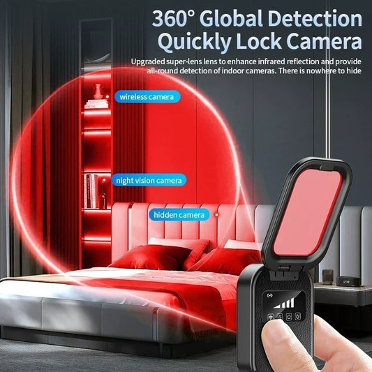🕵️ Dold Kameradetektor & RF-detektor | Reseintegritetsskydd