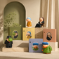 Blindboxfigurer med konstnärlig design