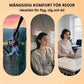 🛏️✈️ Uppblåsbar ergonomisk resekudde – 360° nackstöd & 45° vilovinkel för bekvämare resor 💤✨