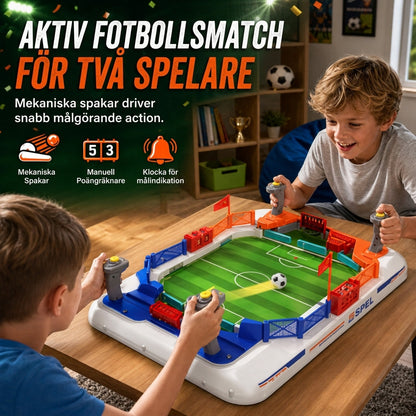 ⚽ 50% RABATT! 🎮 Interaktivt tvåspelares bordsfotbollsspel, roligt spel för barn ✨