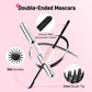 ✨ Volymgivande, vattenfast mascara med dubbla borstar