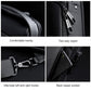 USB-laddning sport sling Stöldskyddad axelväska