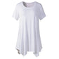 Bästa Gåvan-Kvinnors Löst Bekväm Midjekortärmad T-shirt
