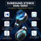 Pekskärm Digital-Öron Bluetooth-hörlurar för sport