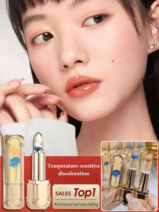🎁flower Color Changing Lipstick